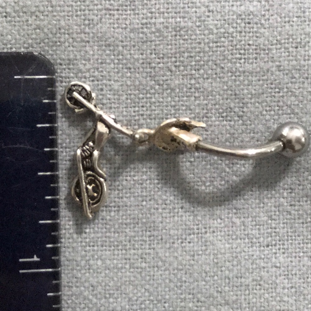 Harley Davidson Sterling Silver Dng Naval Ring - Picture 6 of 7